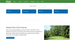 Desktop Screenshot of bcgolfpages.com